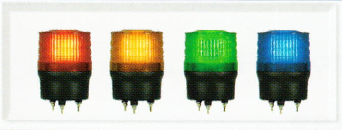 LED回転灯 ニコモア VL17M型 青 VL17M-200AB 日恵製作所 その他DIY、業務、産業用品